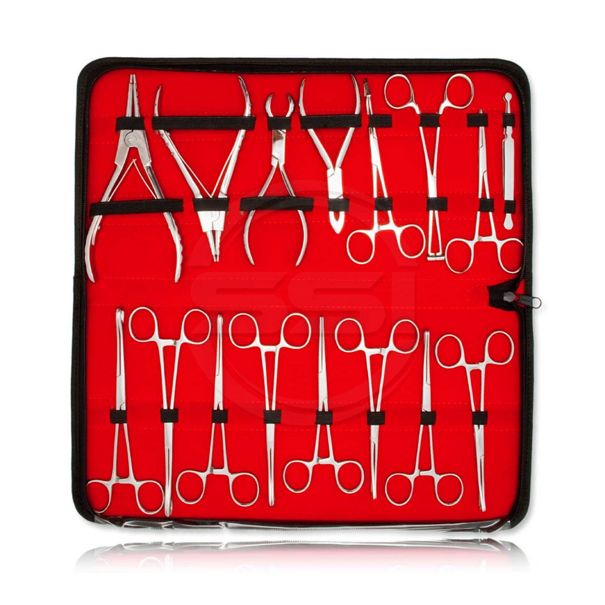 16 Pieces Piercing Tool Kit