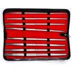 Pratt Urethral Dilators Urethral Sounds, Straight, Set of 8