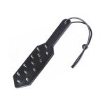 Spiked leather Paddle