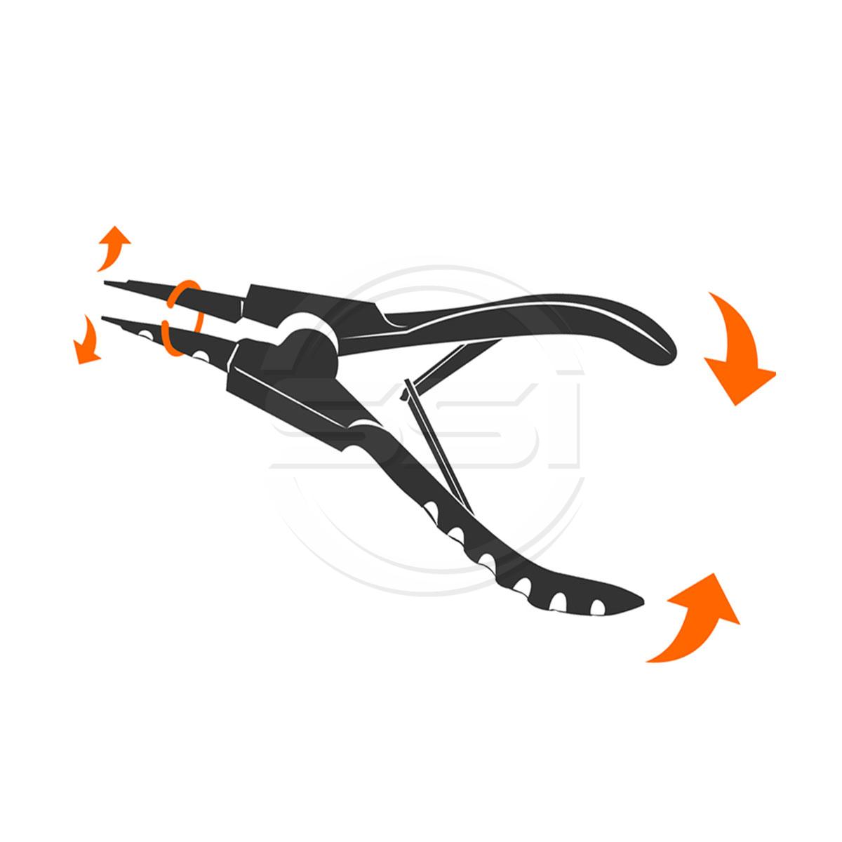 Medium Ring Opening Pliers 6″ - Image 2