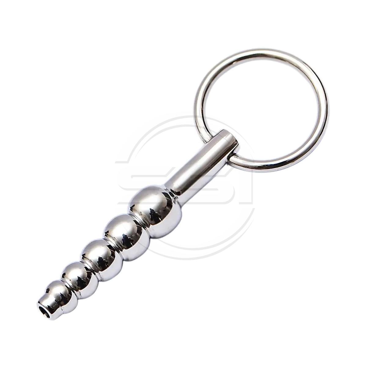 Ribbed Urethral Penis Plug