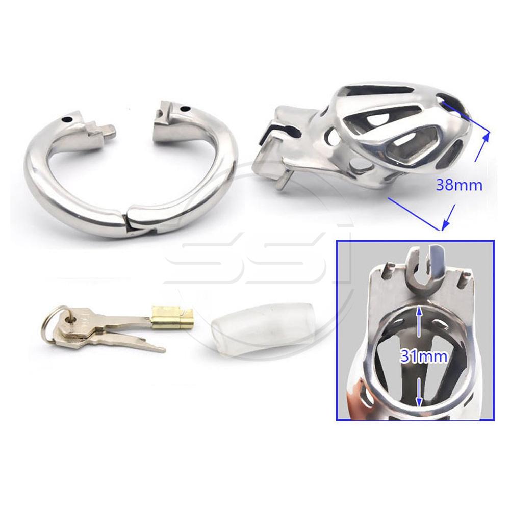 Metal Grizzly Chastity Male Cage - Image 2