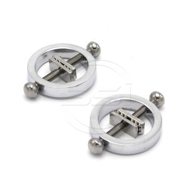 Steel Nipple Clamps Rounded Special