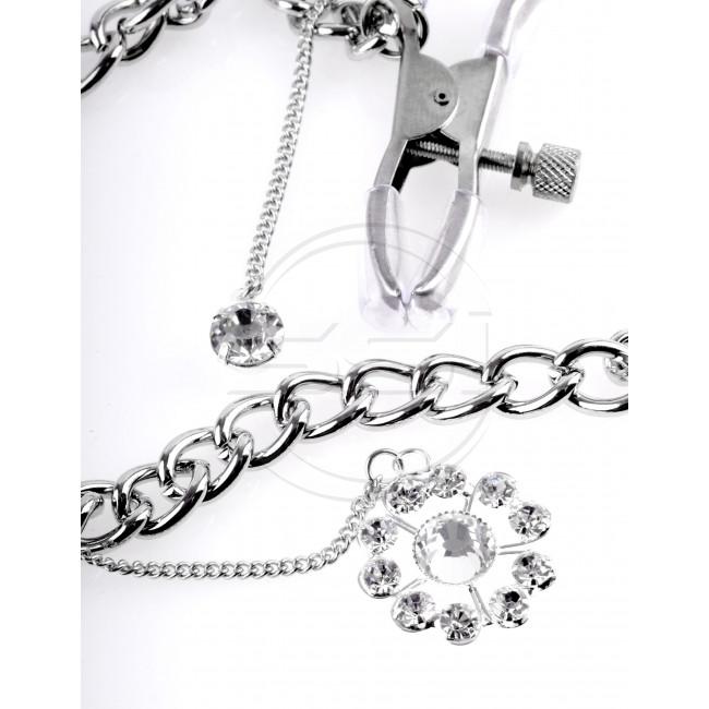 Fantasy Crystal Nipple Clamps - Image 2