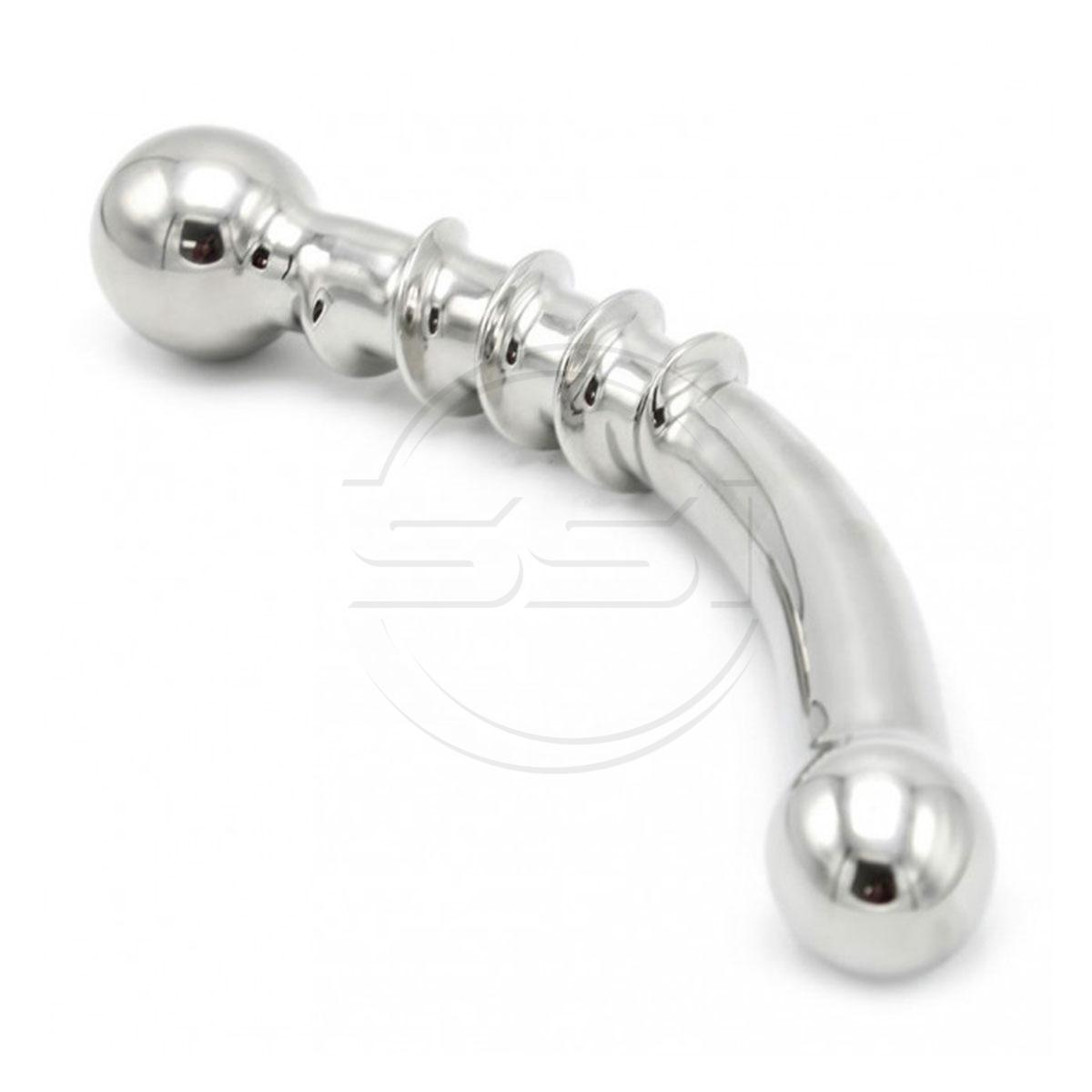 Curve Steel Dildo Twisted