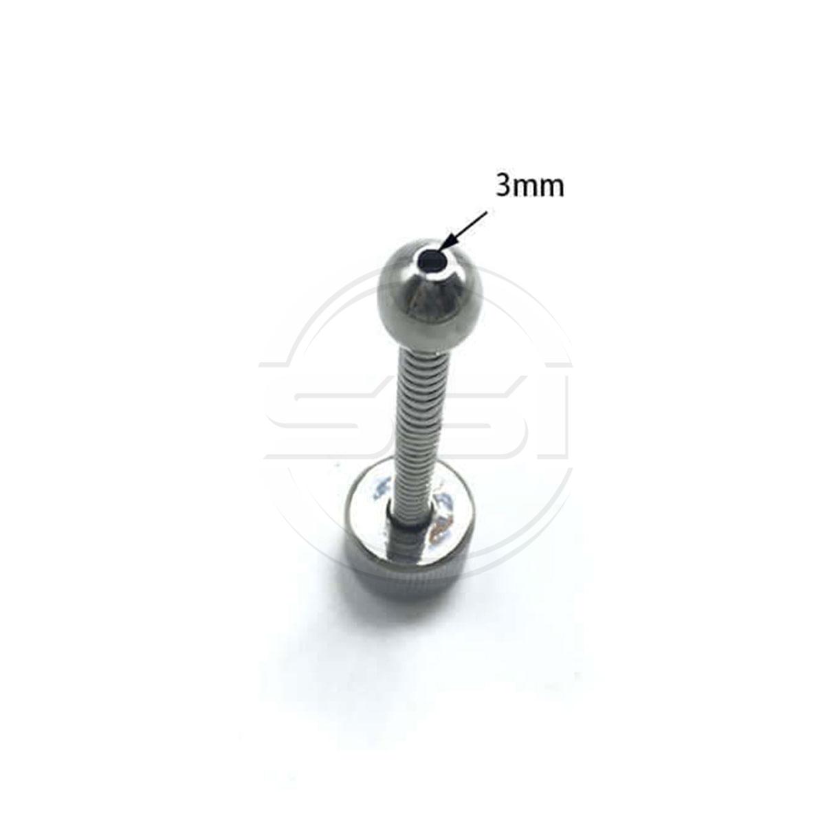Ribbed Sperm Stopper Penis Plug - Image 3