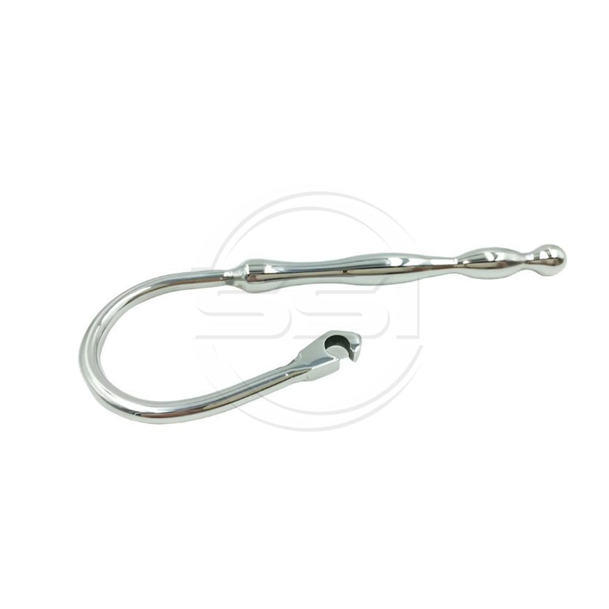 Steel & Silicone Sperm Stopper Penis Plug - Image 2