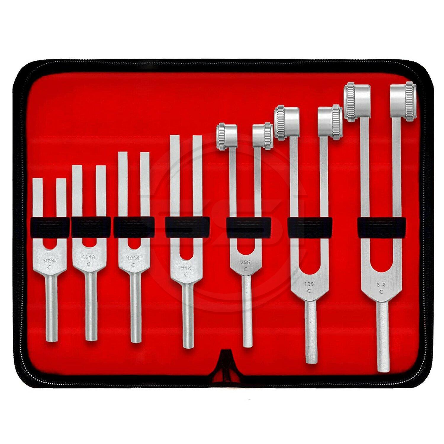 7 Pcs Tuning Fork Set