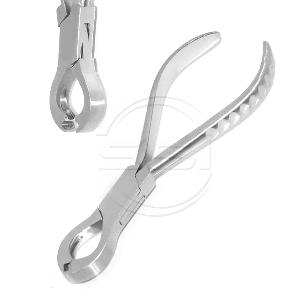Large Ring Closing Plier with Captive Top Notch