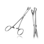 Sponge Forceps Mini Type Slotted