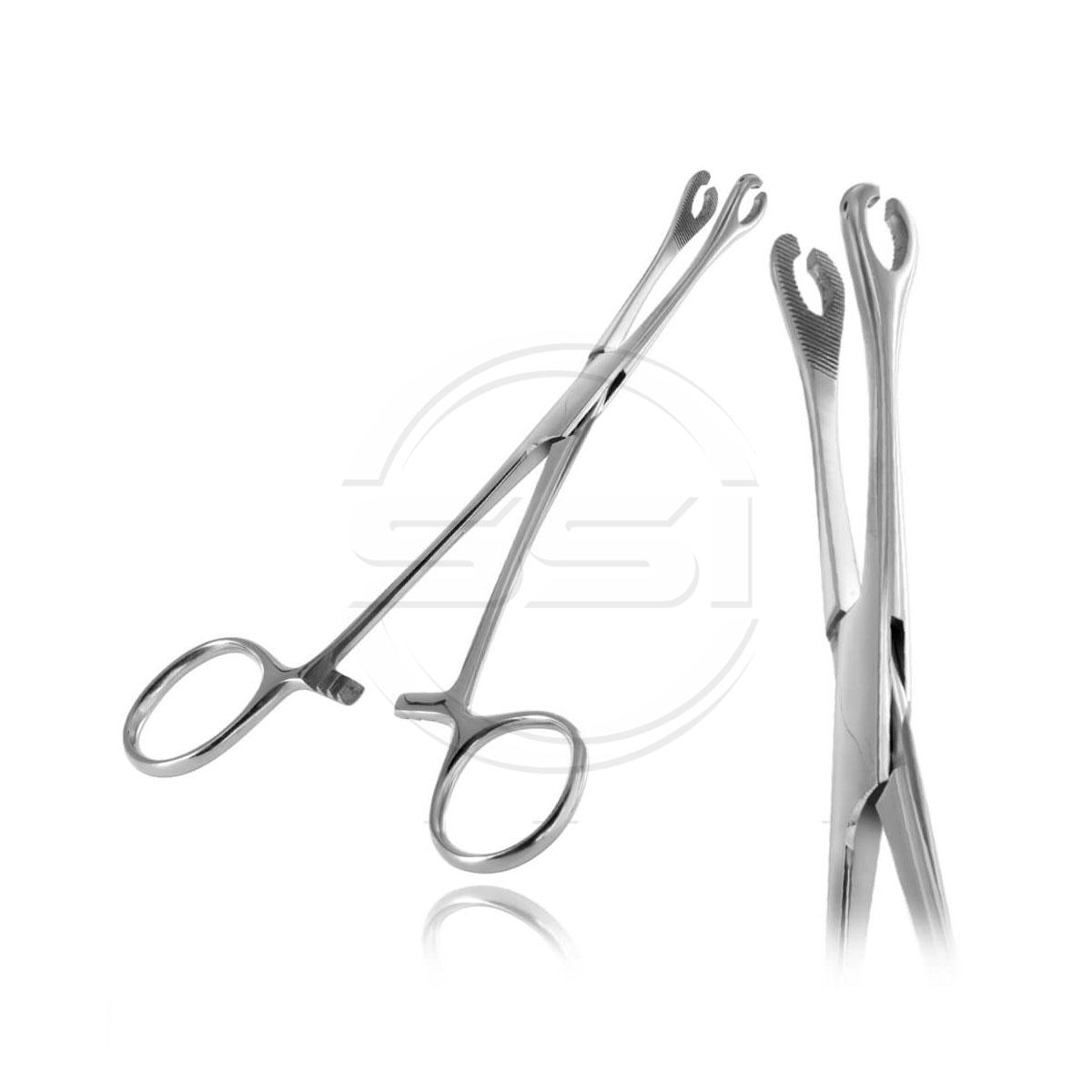 Sponge Forceps Mini Type Slotted