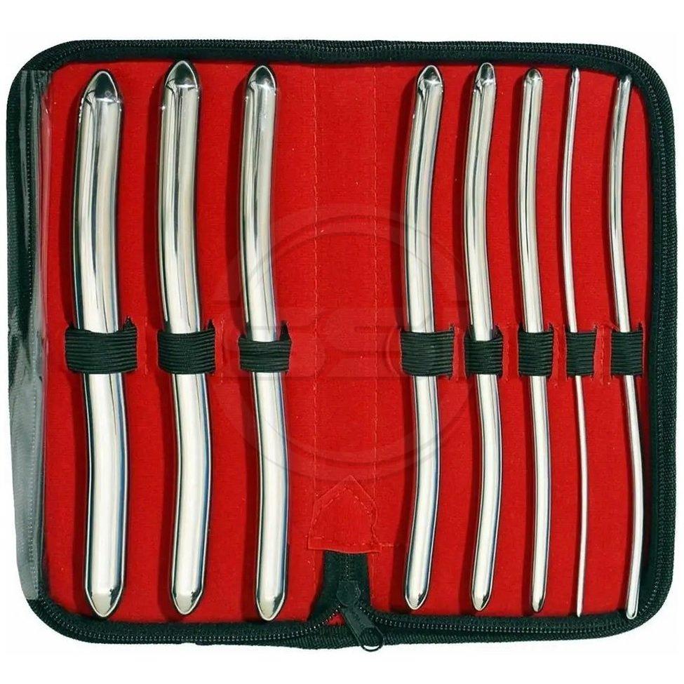 Hegar Sounds Urethral Dilators Double Ended, Set of 8