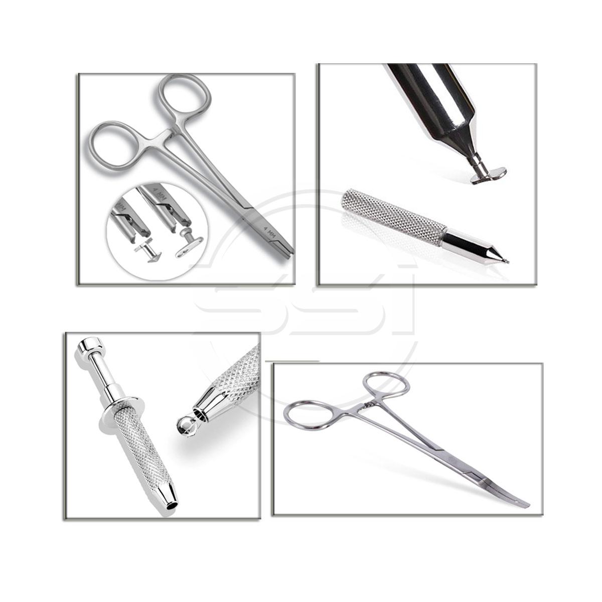 Professional Dermal Tools Kit 4 Pieces - Image 2