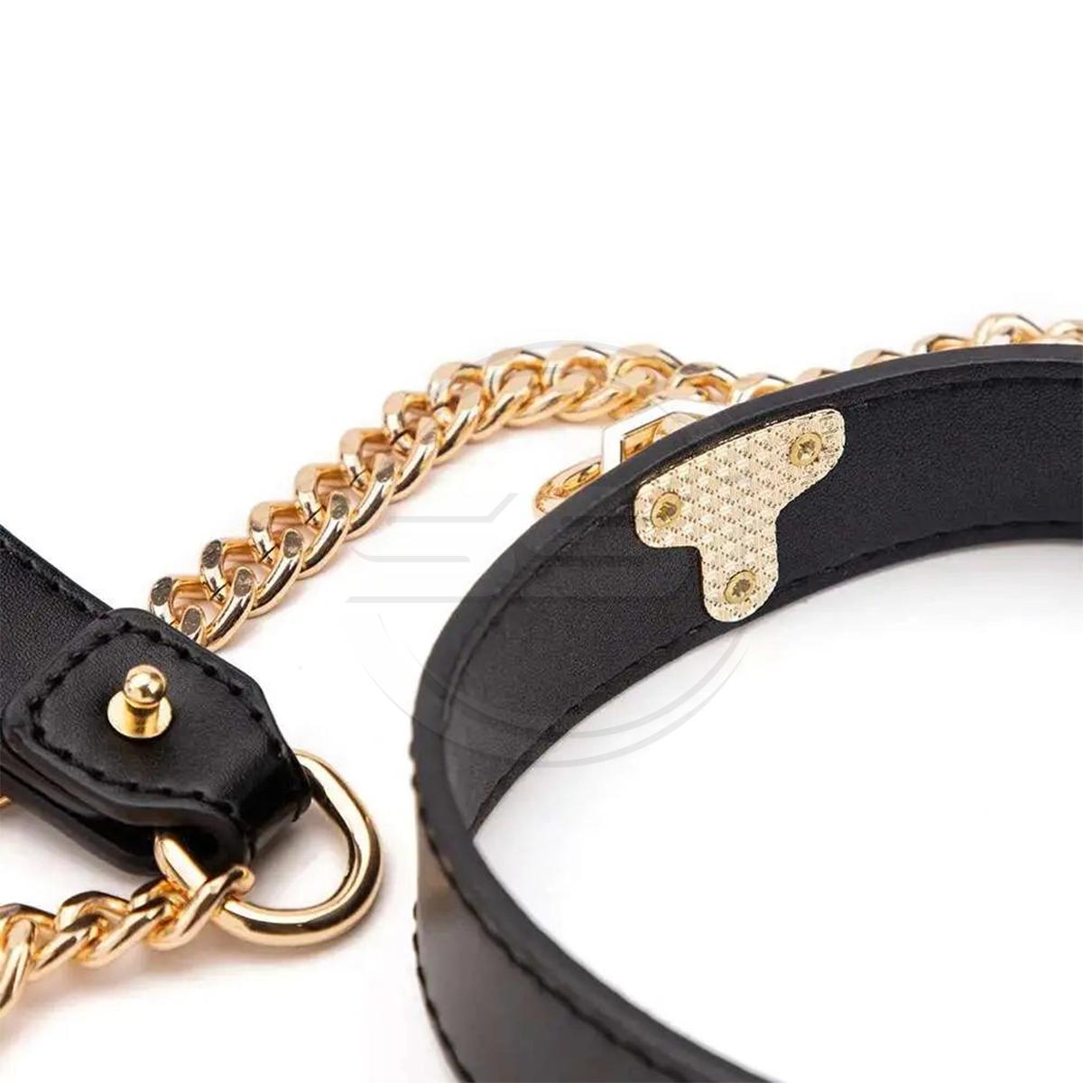 PU Leather Handcuffs Collar - Image 3