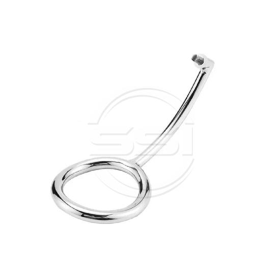 Stainless Steel Anal Hook with Cock Ring Set - Image 4